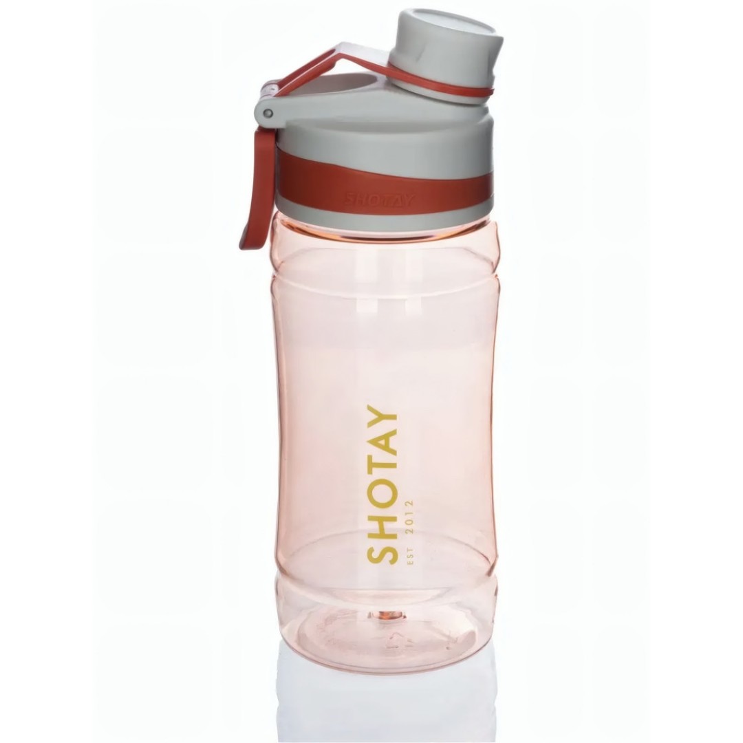 Water Bottle - Plastic - 500ml - Pink
