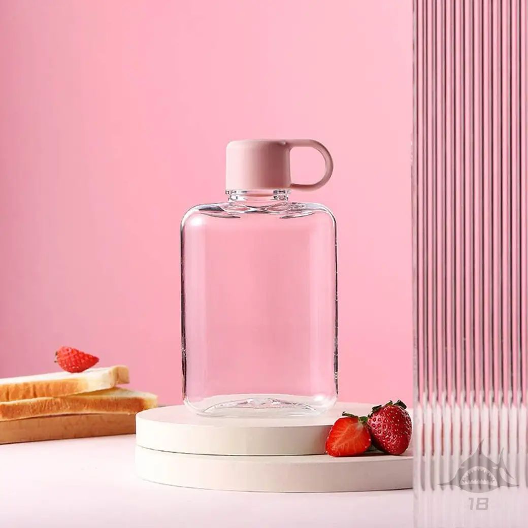 Water Bottle - Plastic - 500ml - Pink
