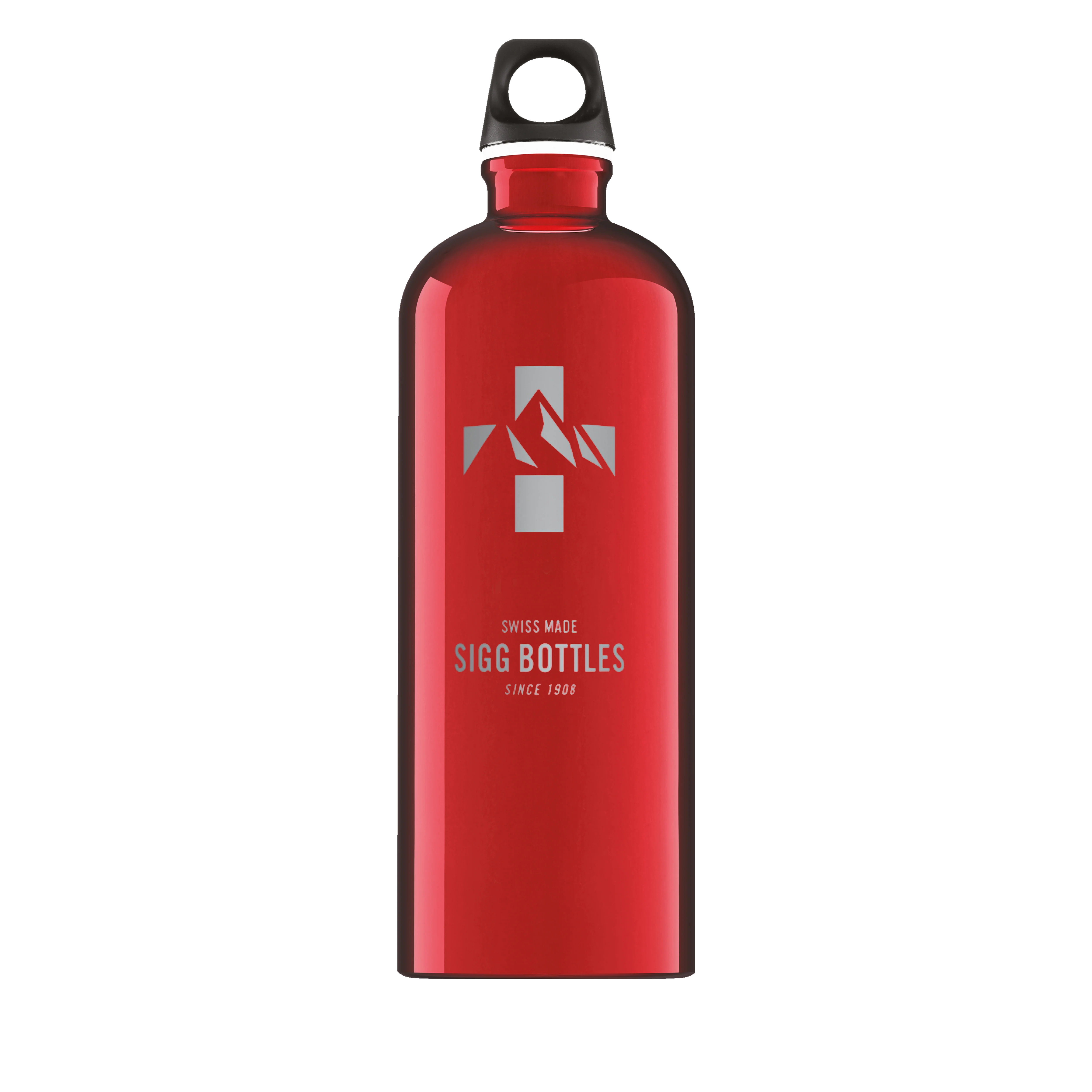 Water Bottle - Steel - 1L - Red
