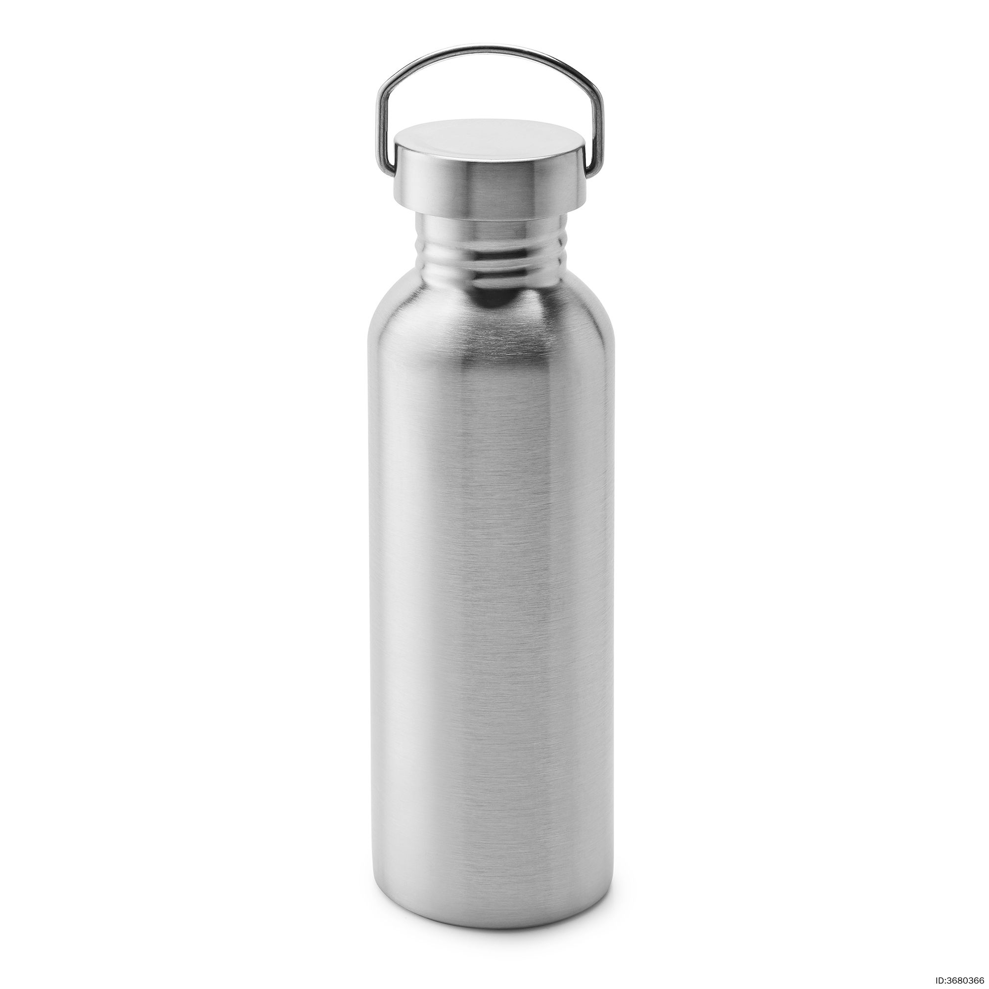 Water Bottle - Steel - 1L - Silver