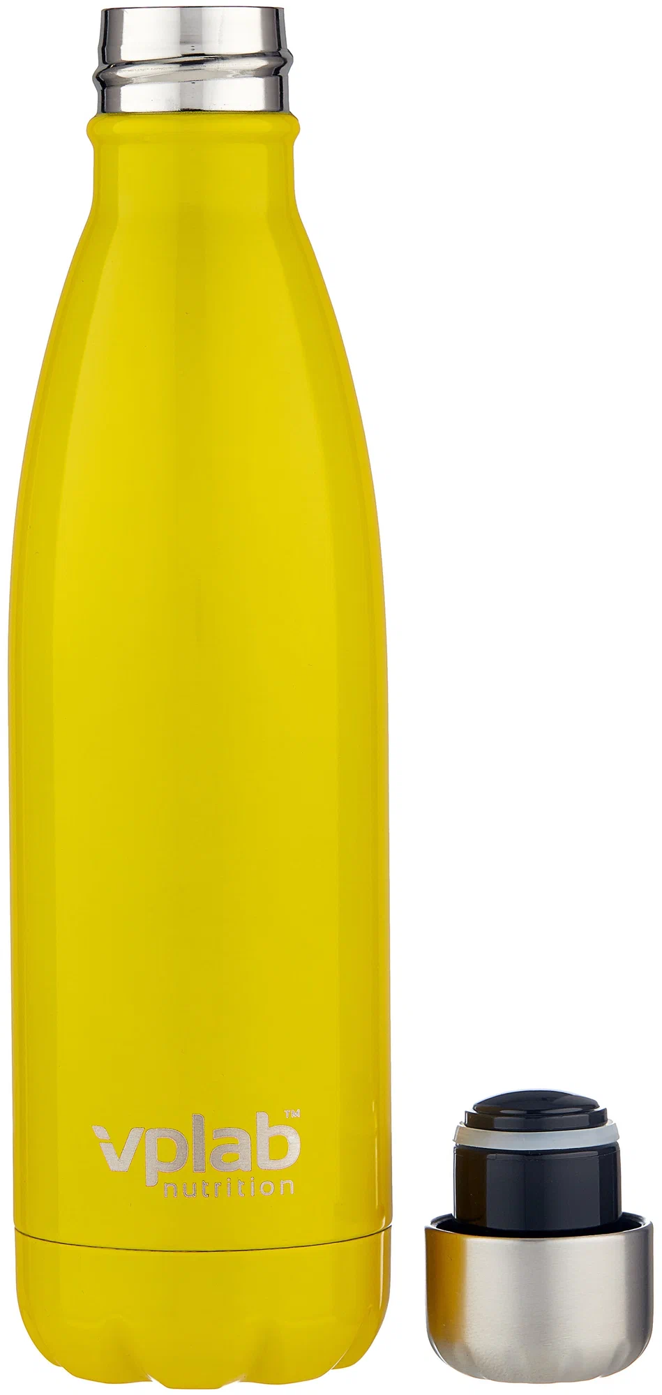Water Bottle - Steel - 500ml - Yellow