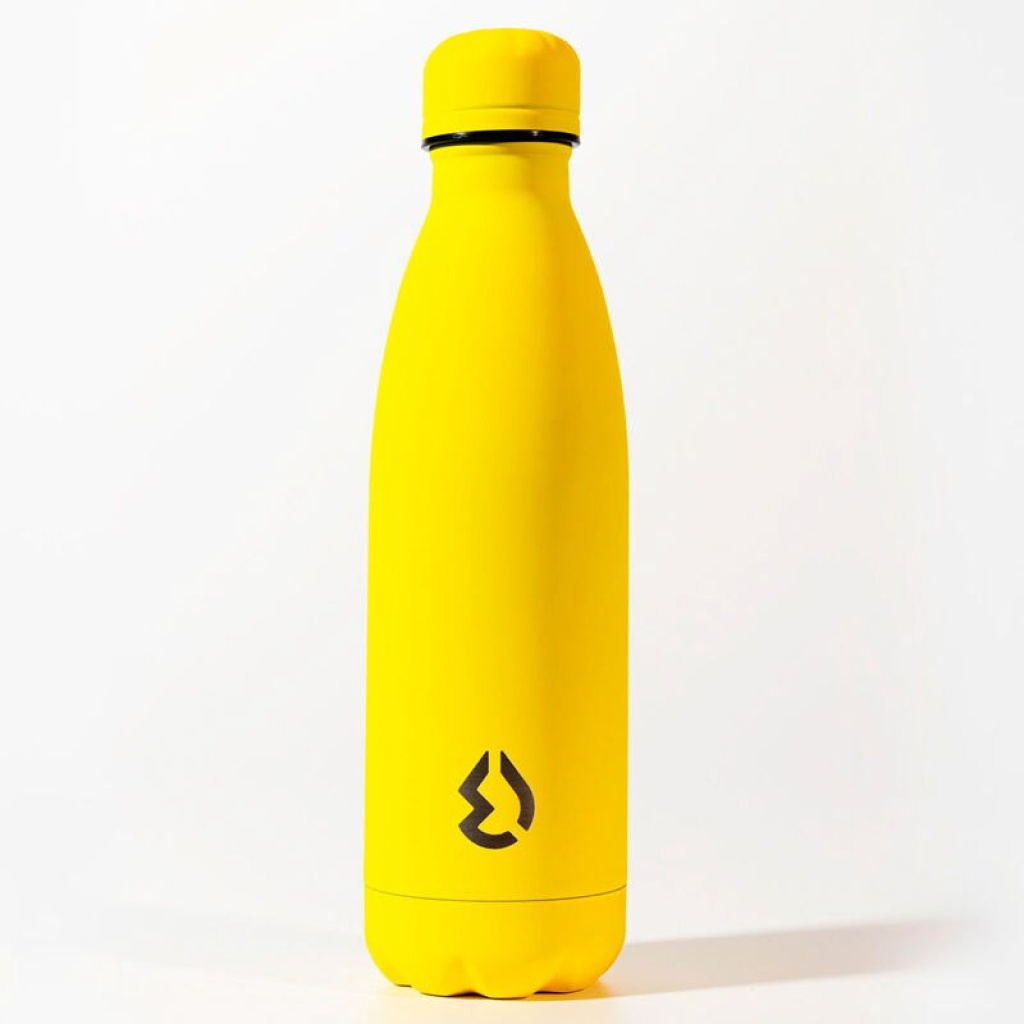 Water Bottle - Steel - 500ml - Yellow