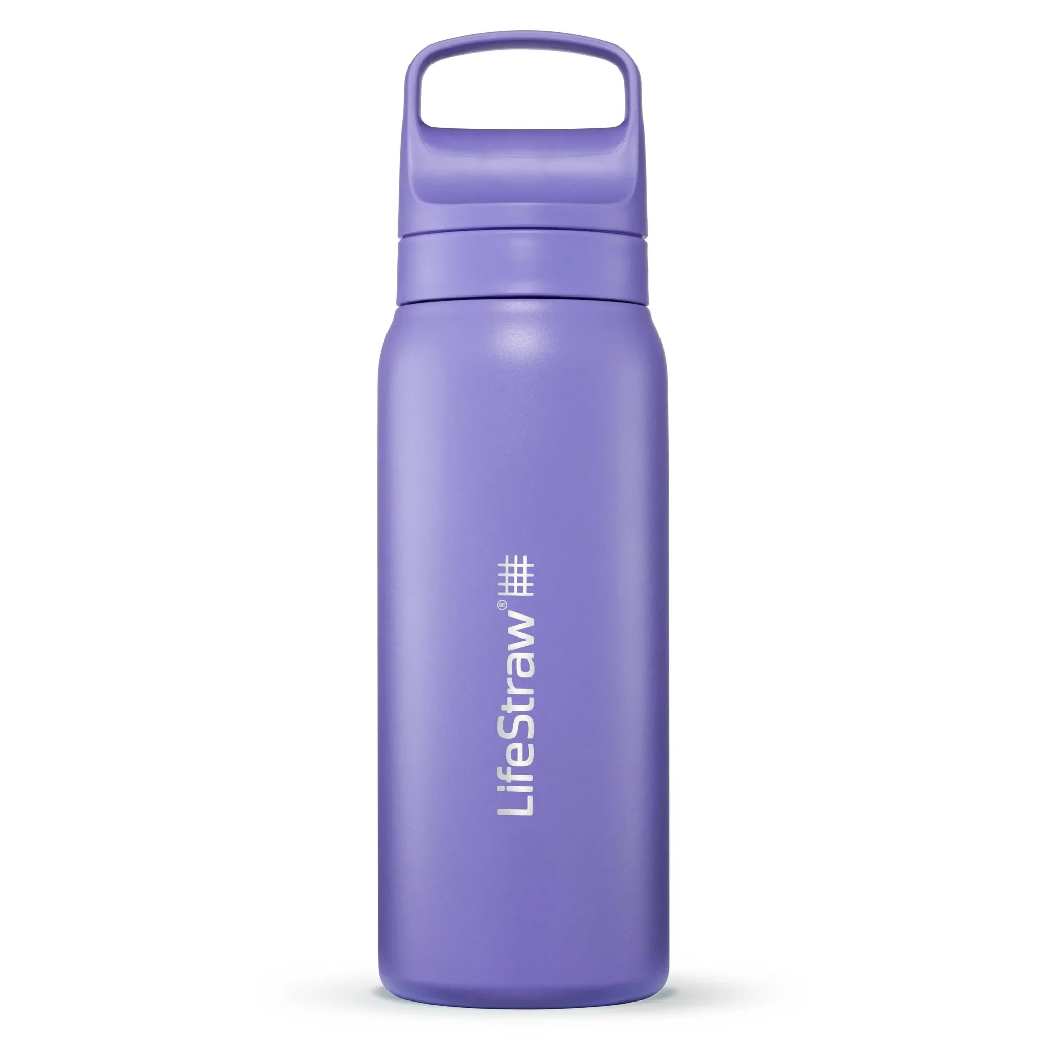 Water Bottle - Steel - Purple