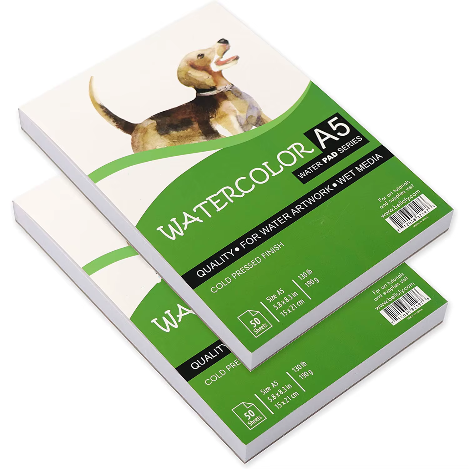 Watercolor Pad - A4 - 20 Sheets - 300gsm