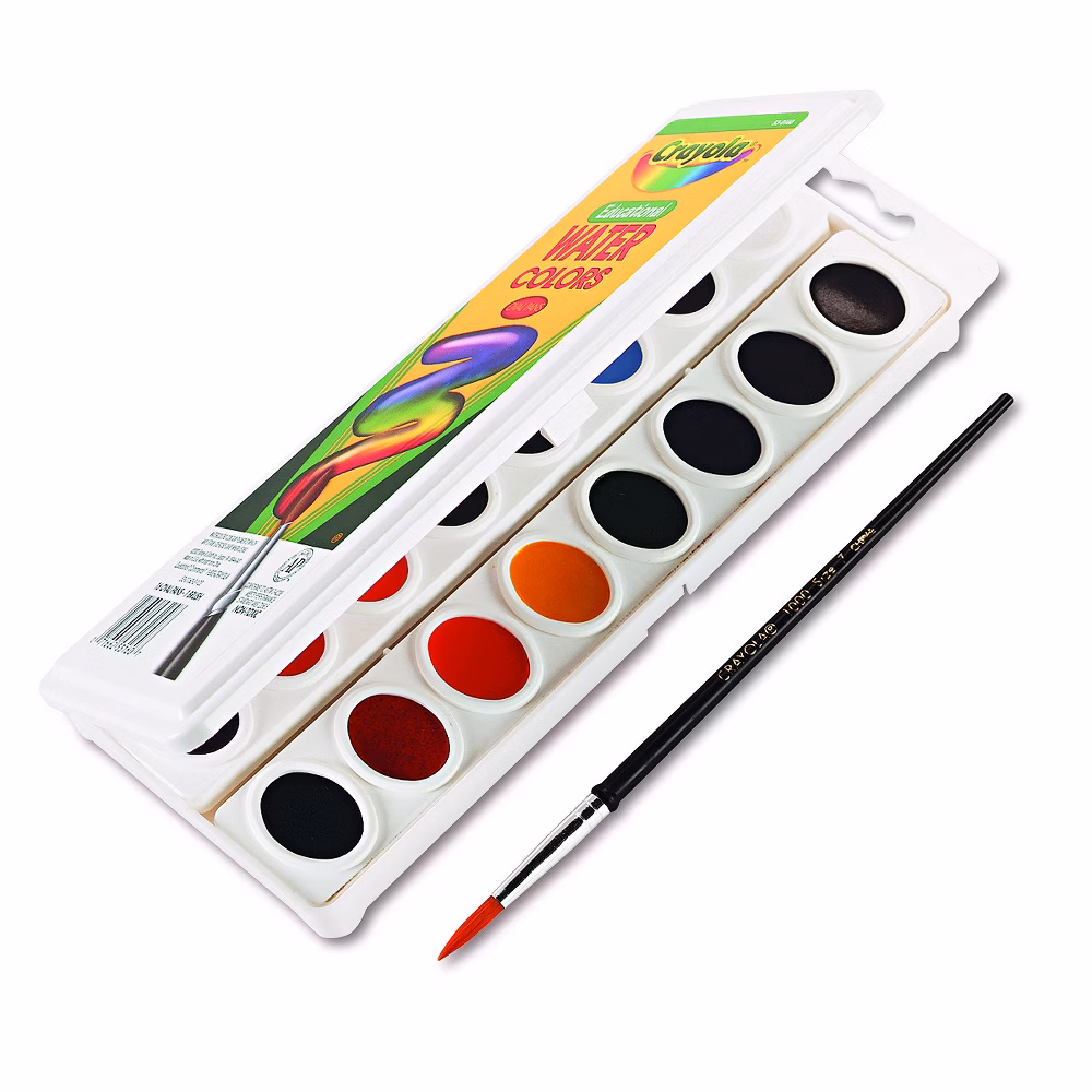 Watercolor Set - 6 Colors - Crayola