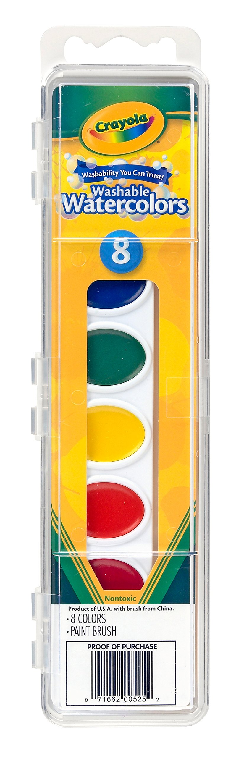 Watercolor Set - 6 Colors - Crayola