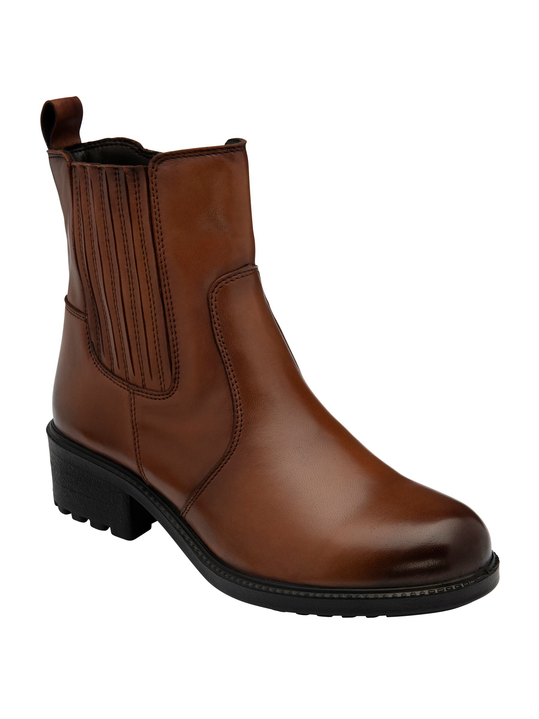Waterproof Brown Ankle Boots