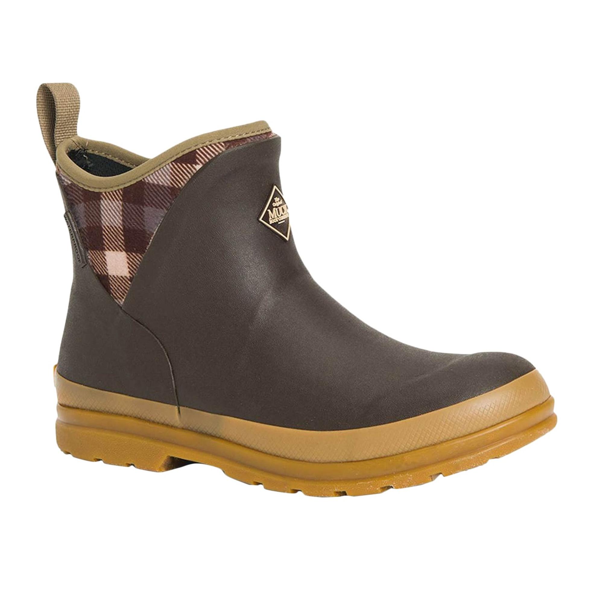 Waterproof Brown Ankle Boots