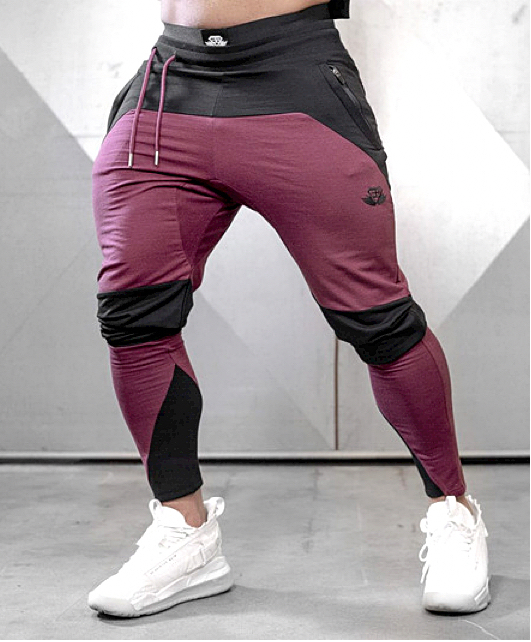 Zoom Burgundy Joggers