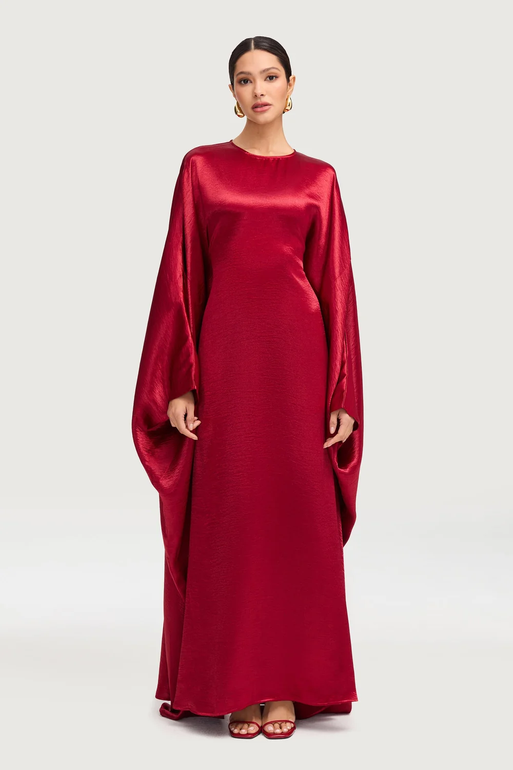 Abaya - Maroon