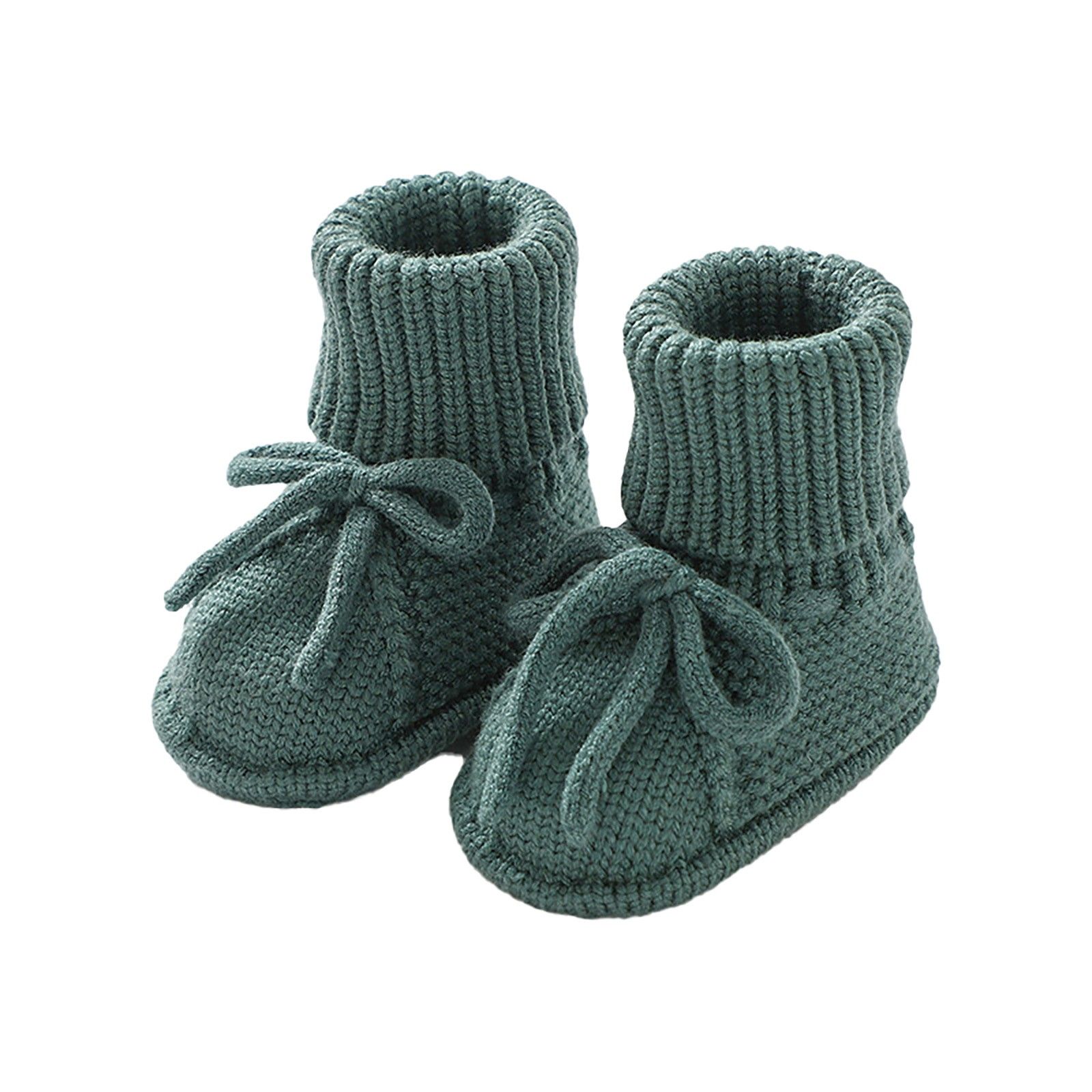 Baby Booties - Green