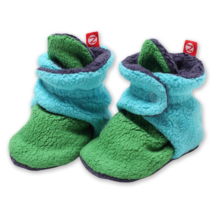 Baby Booties - Green