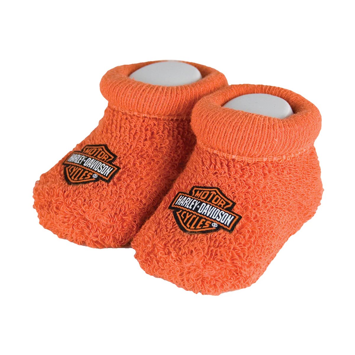 Baby Booties - Orange