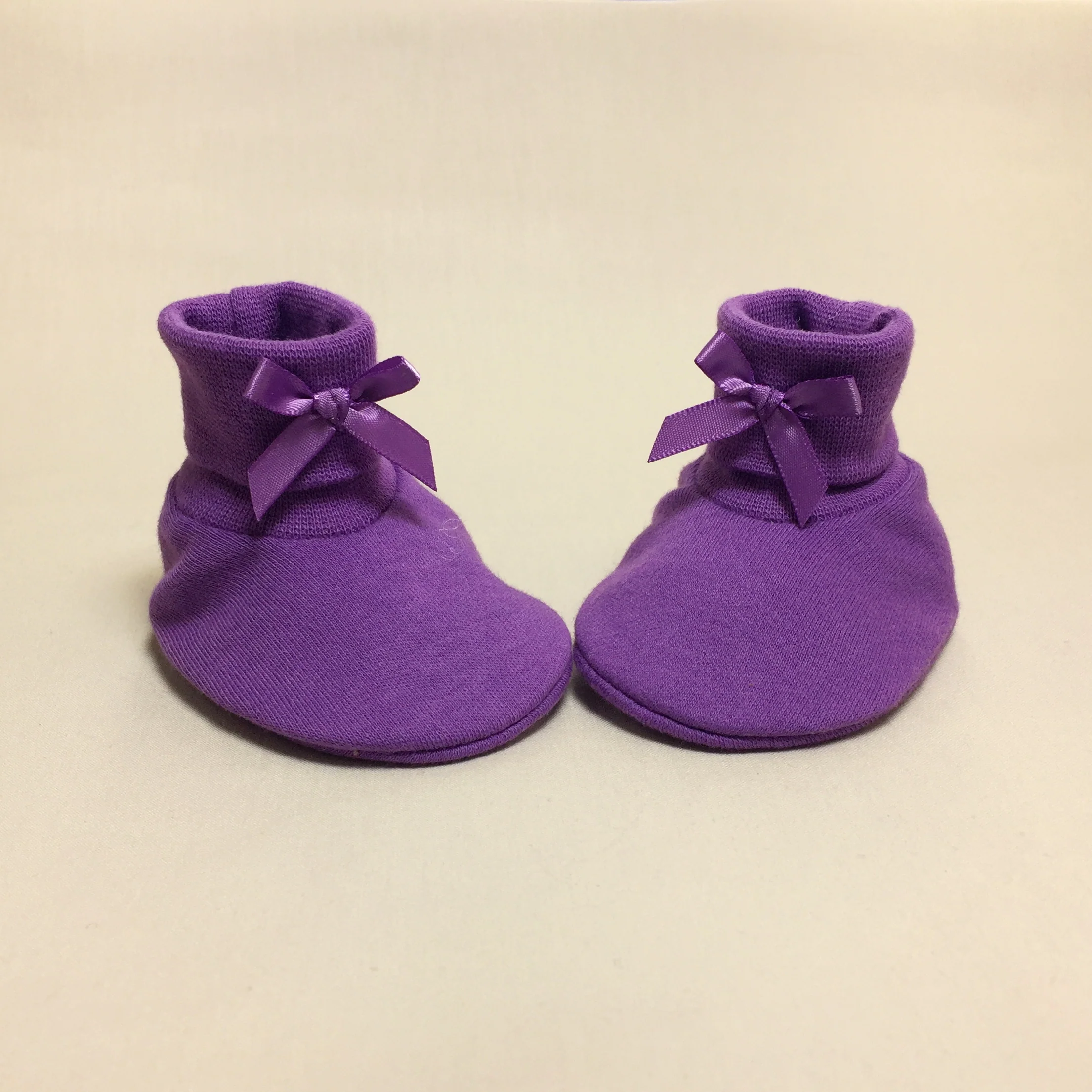Baby Booties - Purple