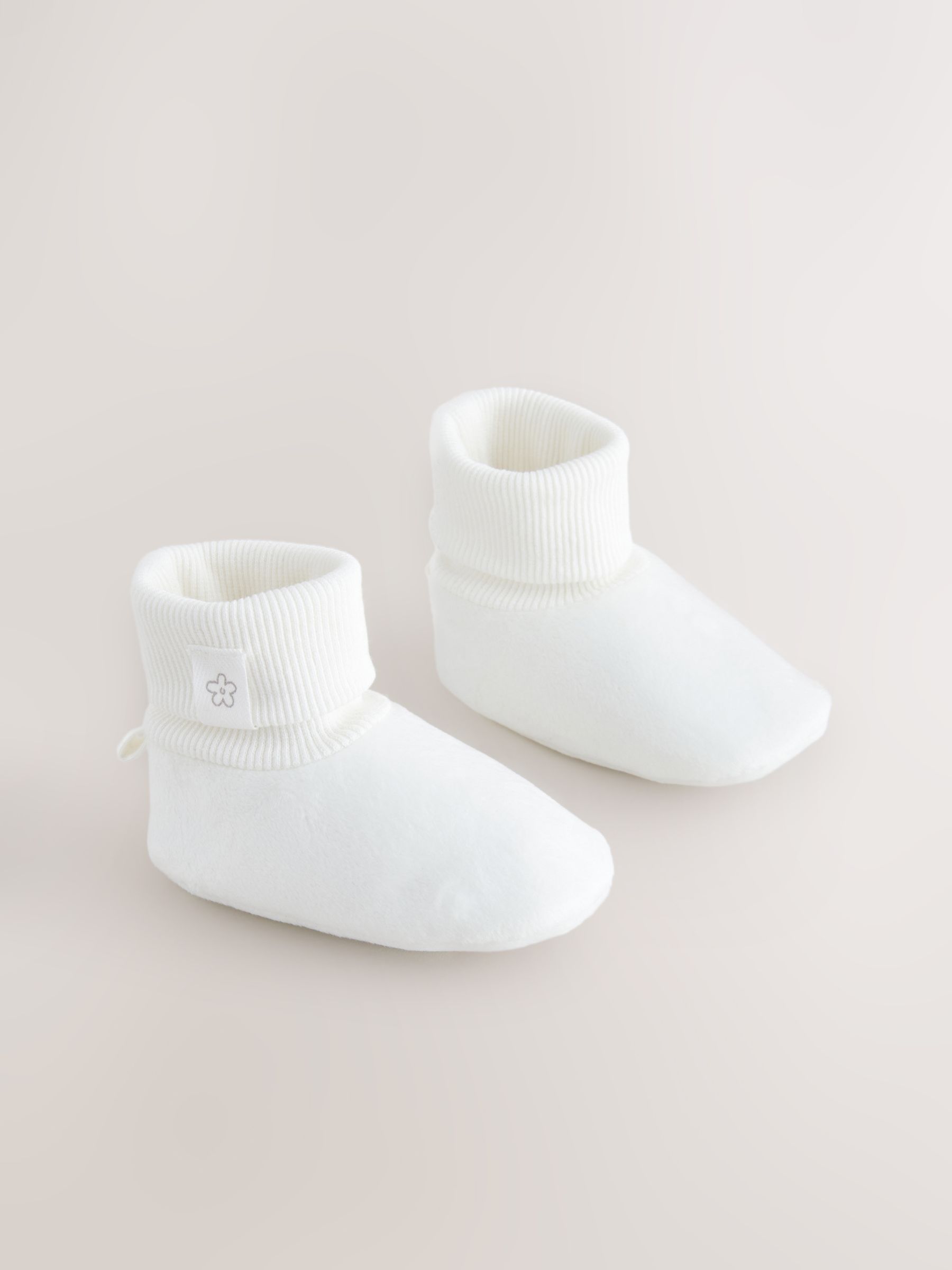 Baby Booties - White