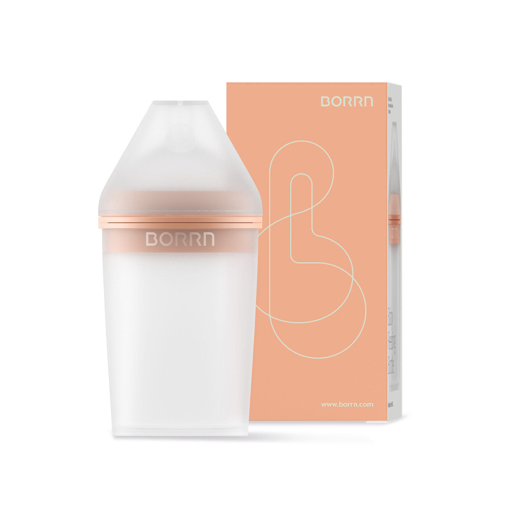 Baby Bottle - 240ml - Orange