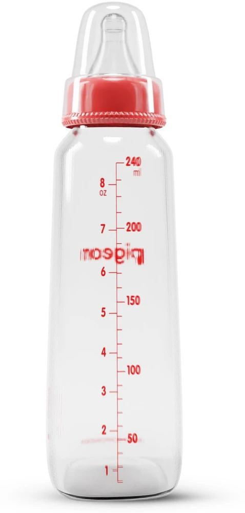 Baby Bottle - 240ml - Red