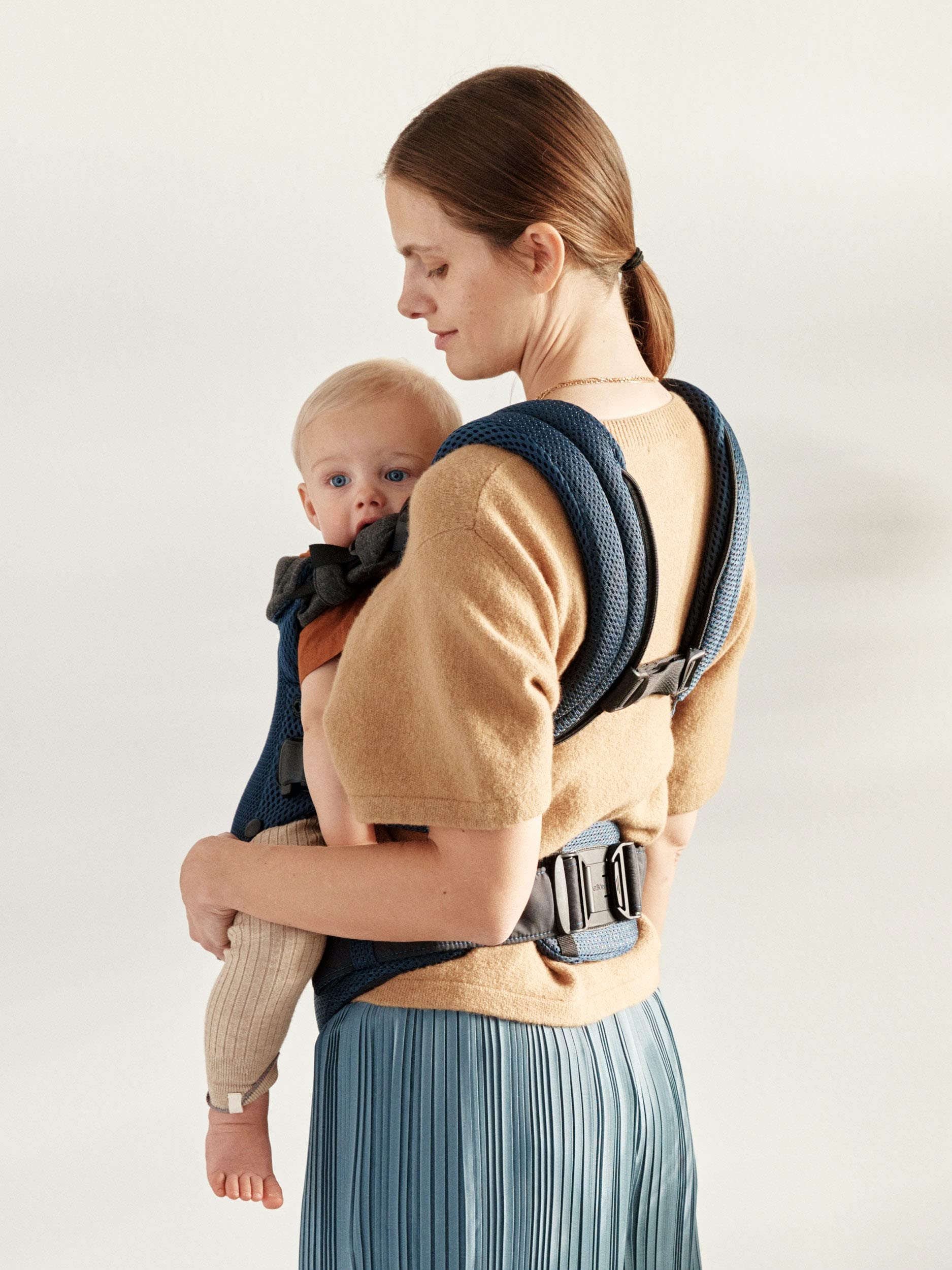 Baby Carrier - Back - Blue