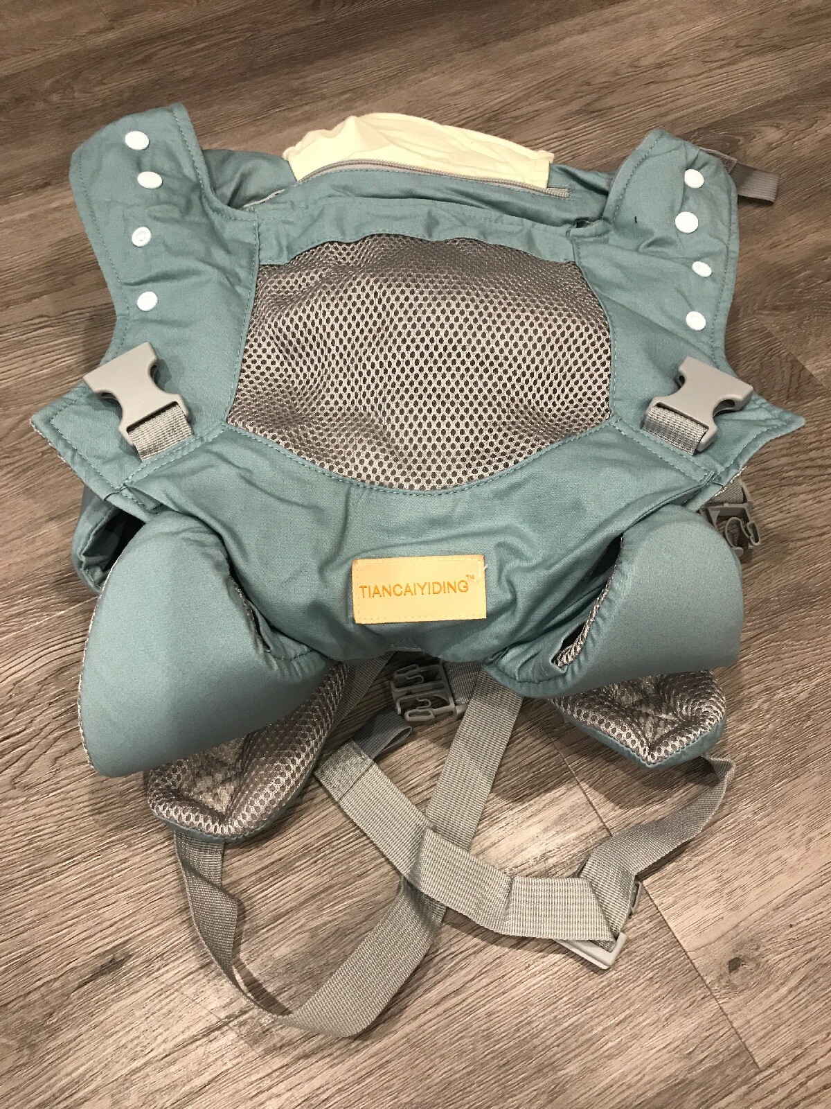 Baby Carrier - Back - Green