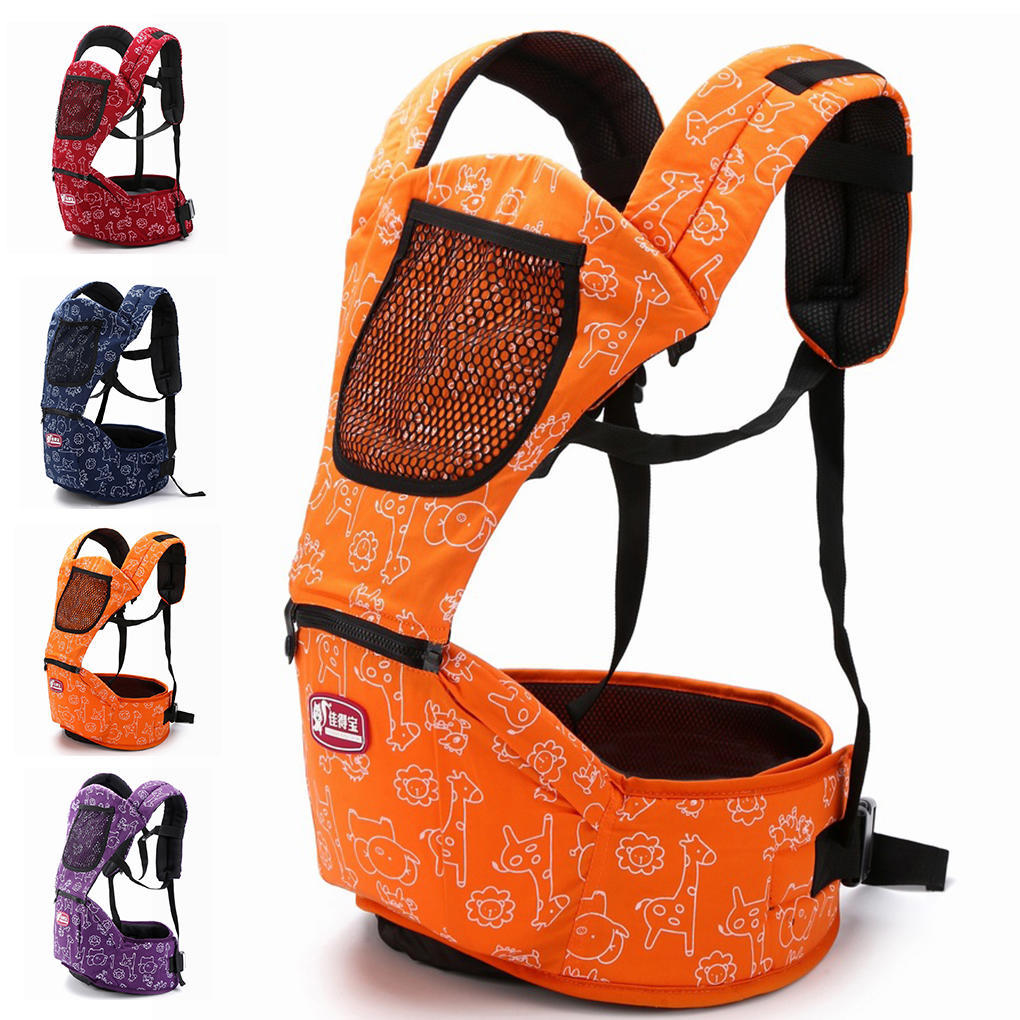 Baby Carrier - Back - Orange