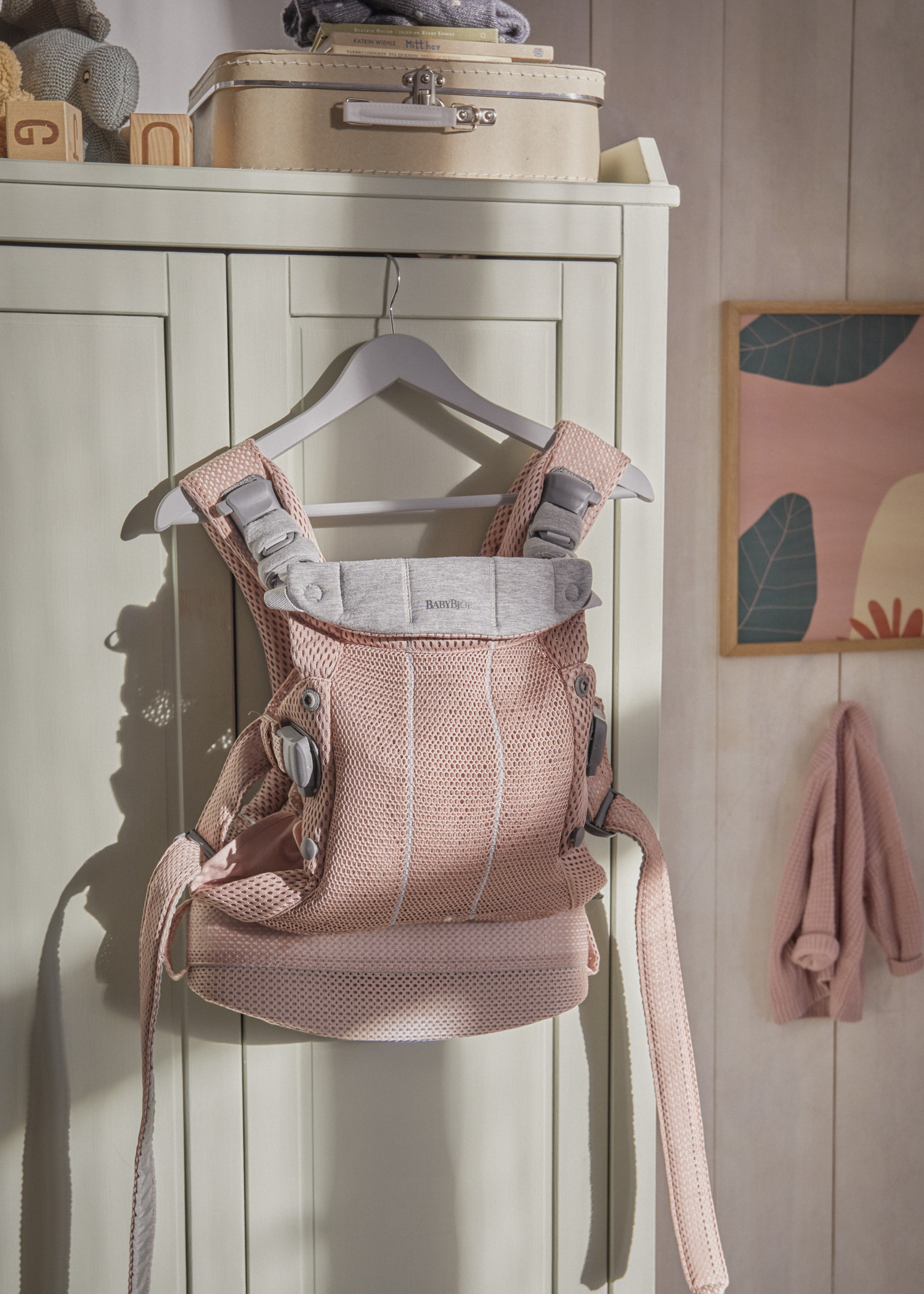 Baby Carrier - Back - Pink