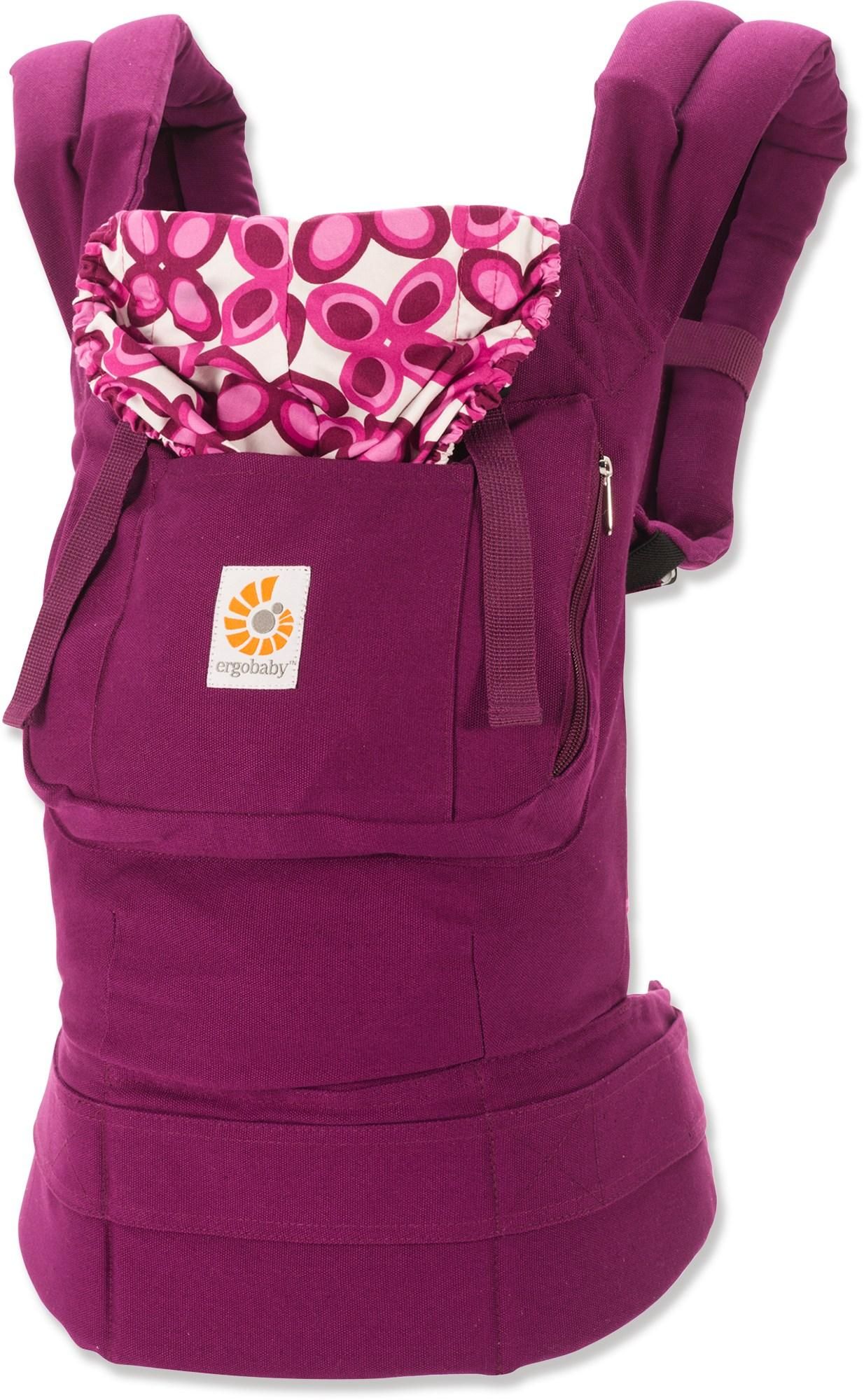 Baby Carrier - Back - Purple