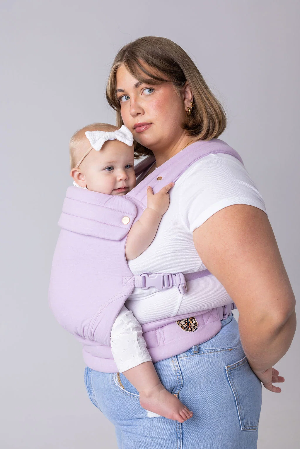 Baby Carrier - Front - Purple