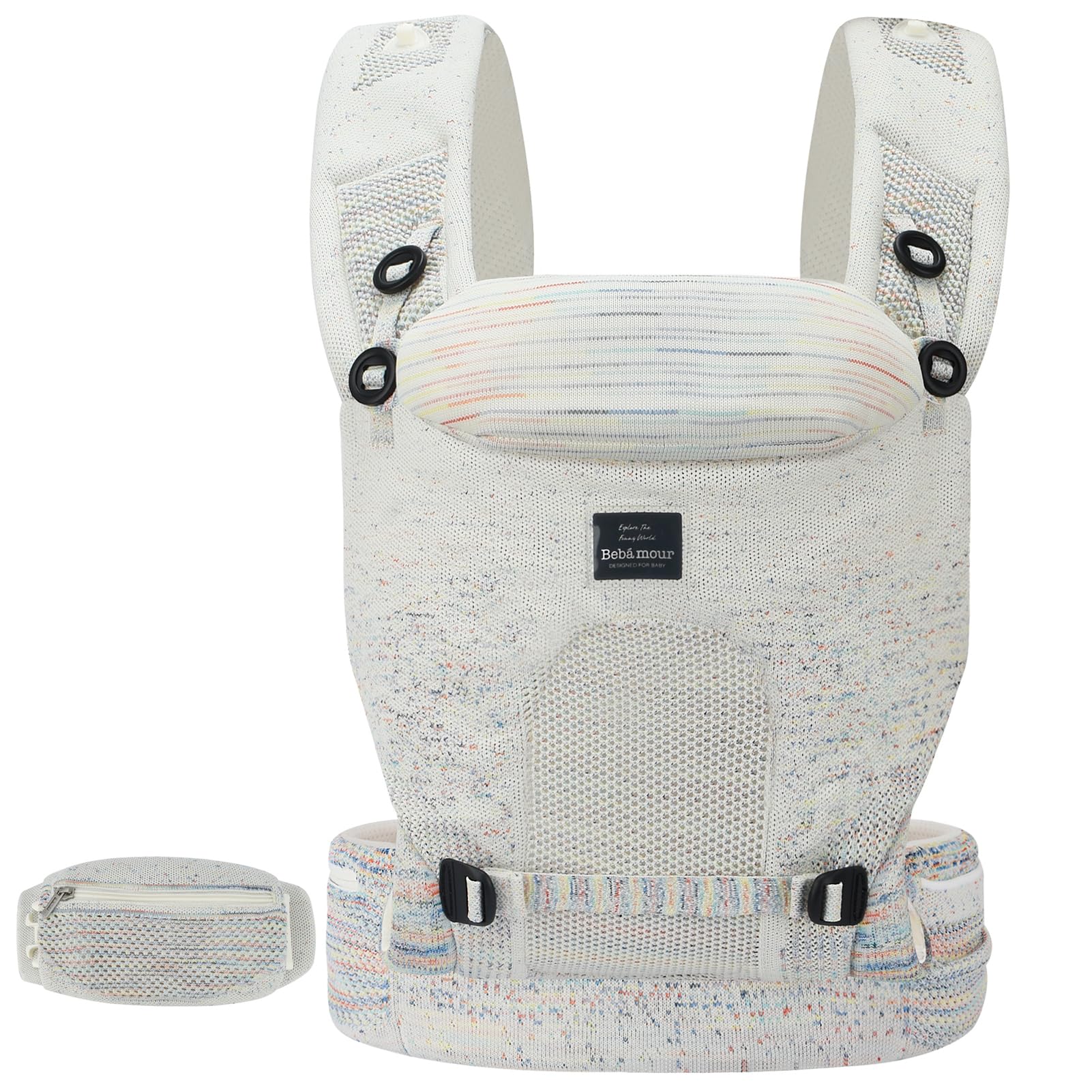 Baby Carrier - Front - White