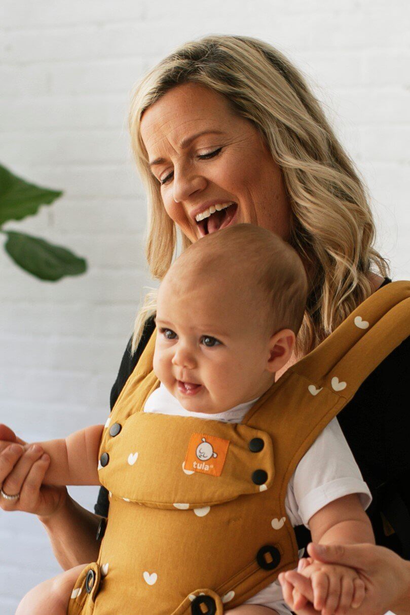 Baby Carrier - Front - Yellow