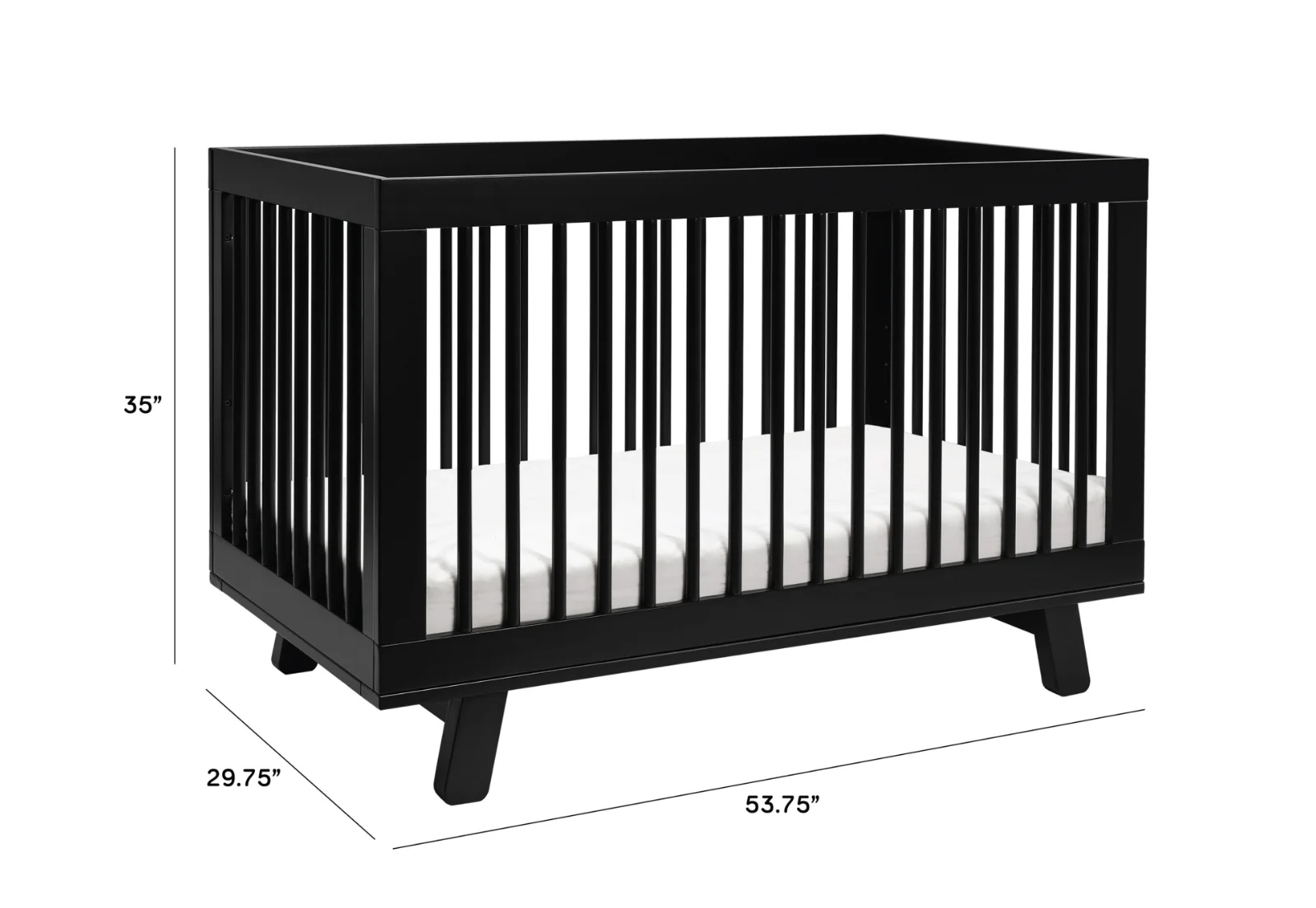 Baby Crib - Black