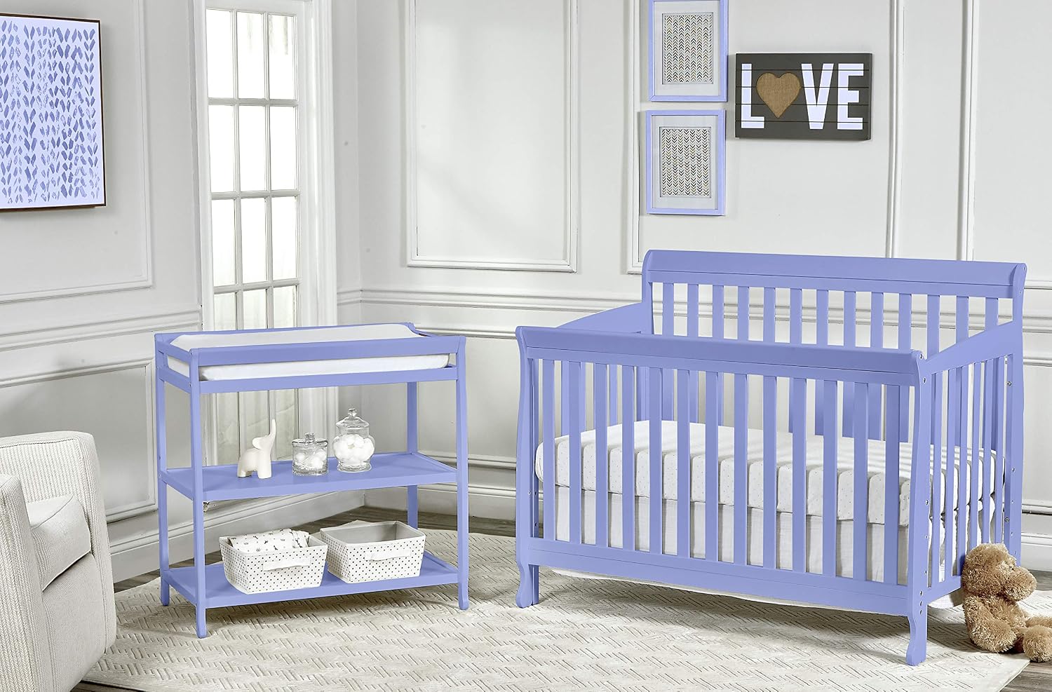 Baby Crib - Blue