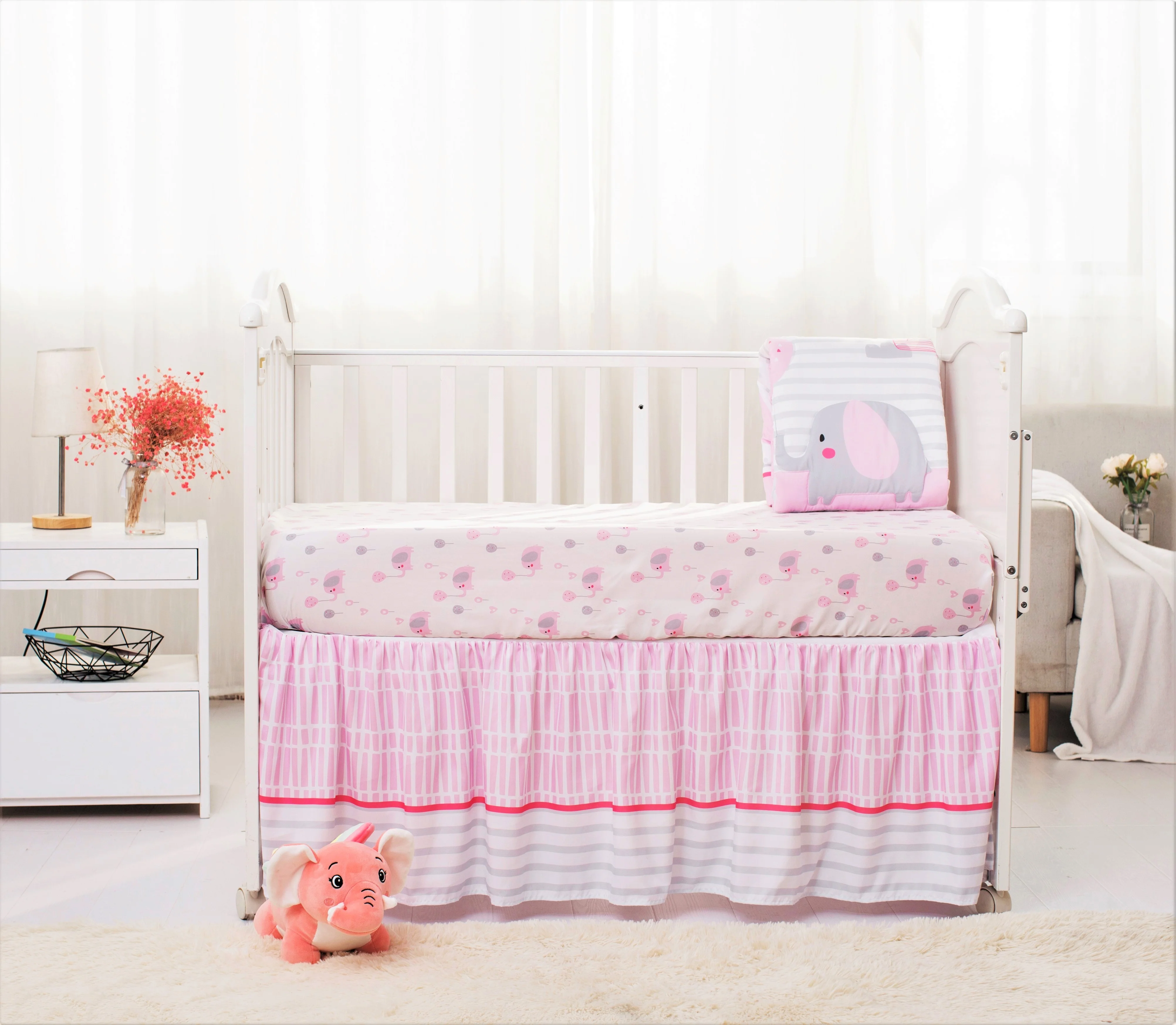 Baby Crib - Pink