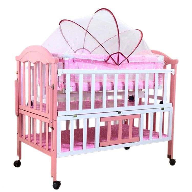 Baby Crib - Pink