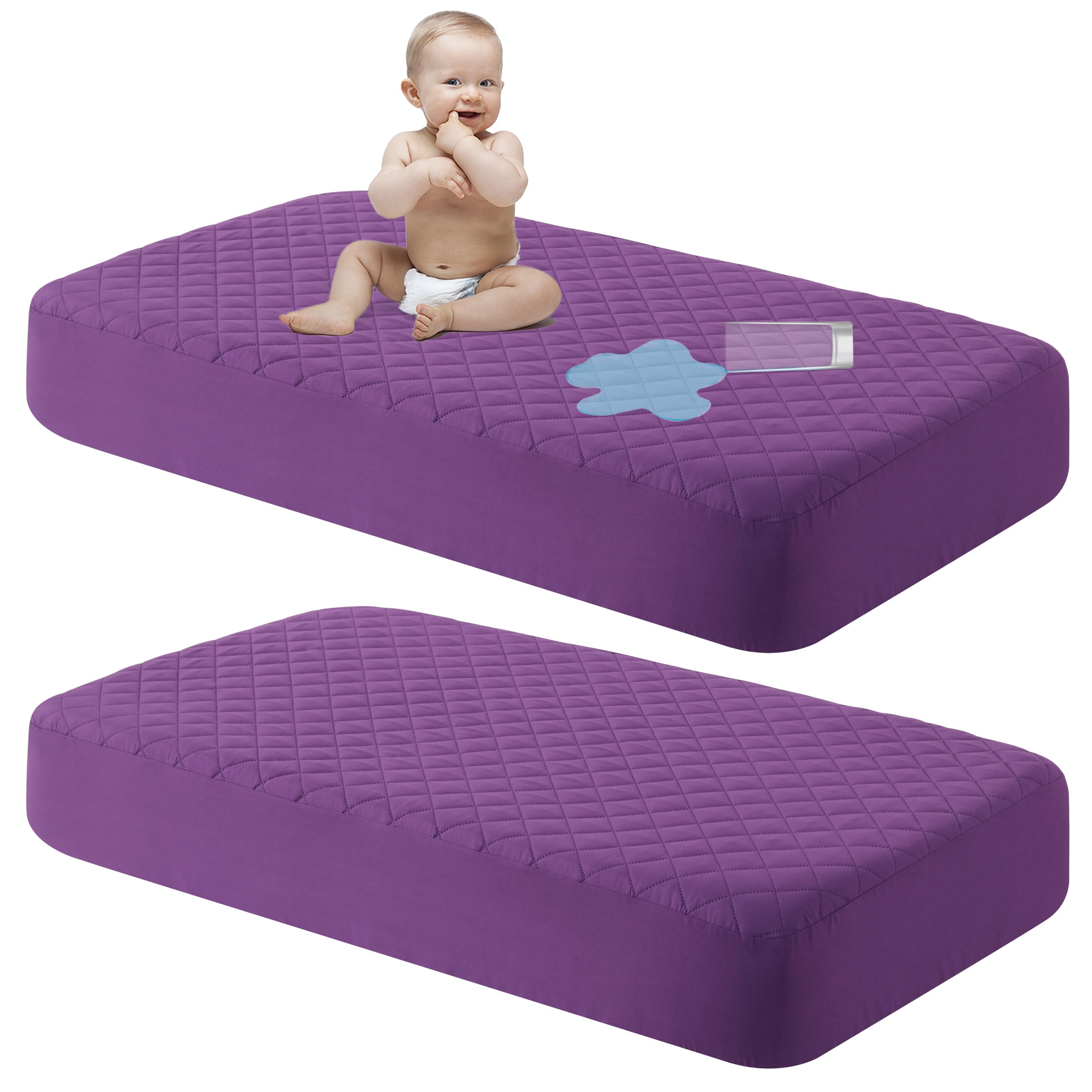 Baby Crib - Purple