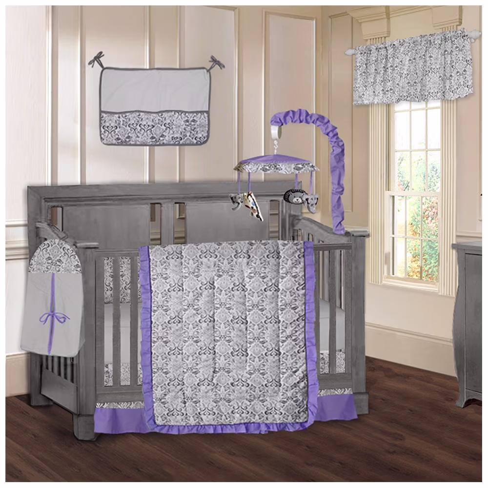 Baby Crib - Purple