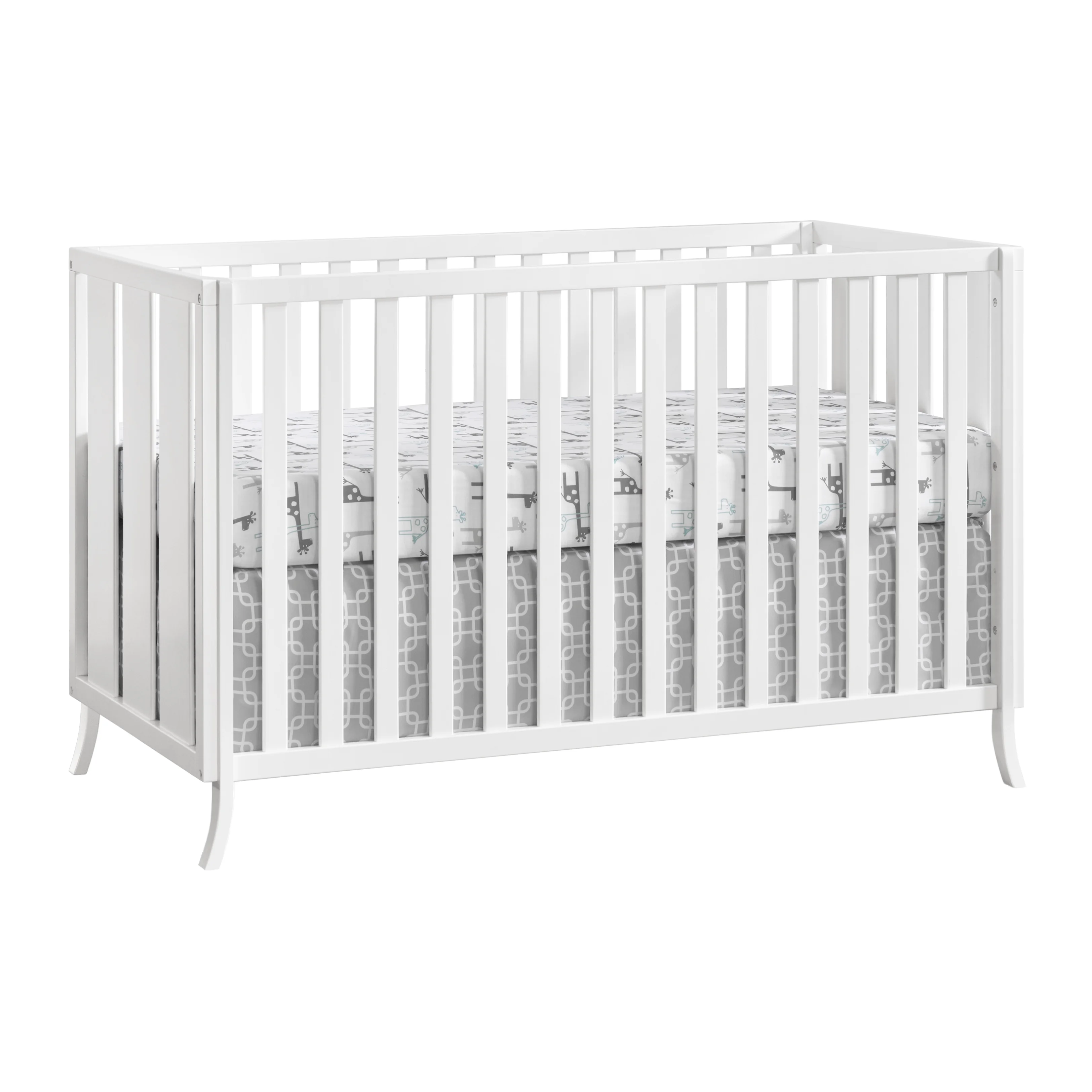 Baby Crib - White