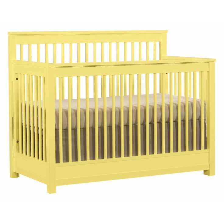 Baby Crib - Yellow