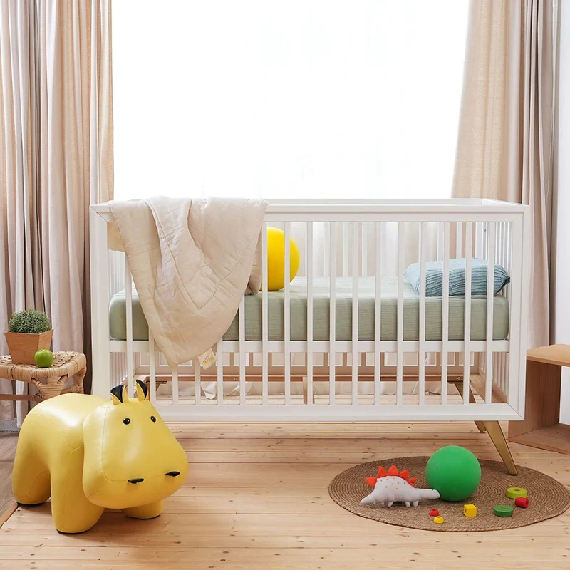 Baby Crib - Yellow