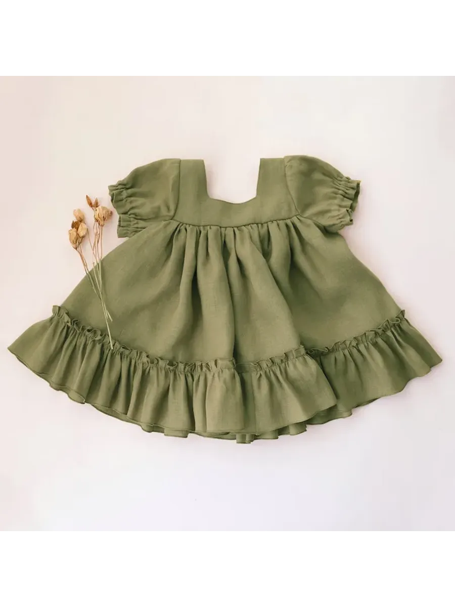 Baby Dress - Green