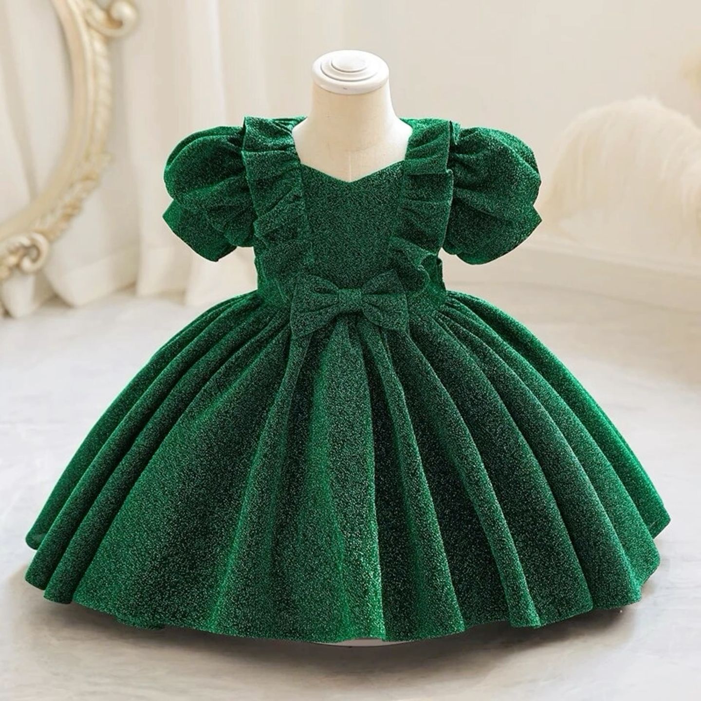 Baby Dress - Green