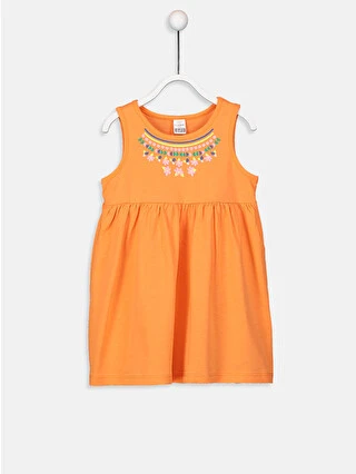 Baby Dress - Orange