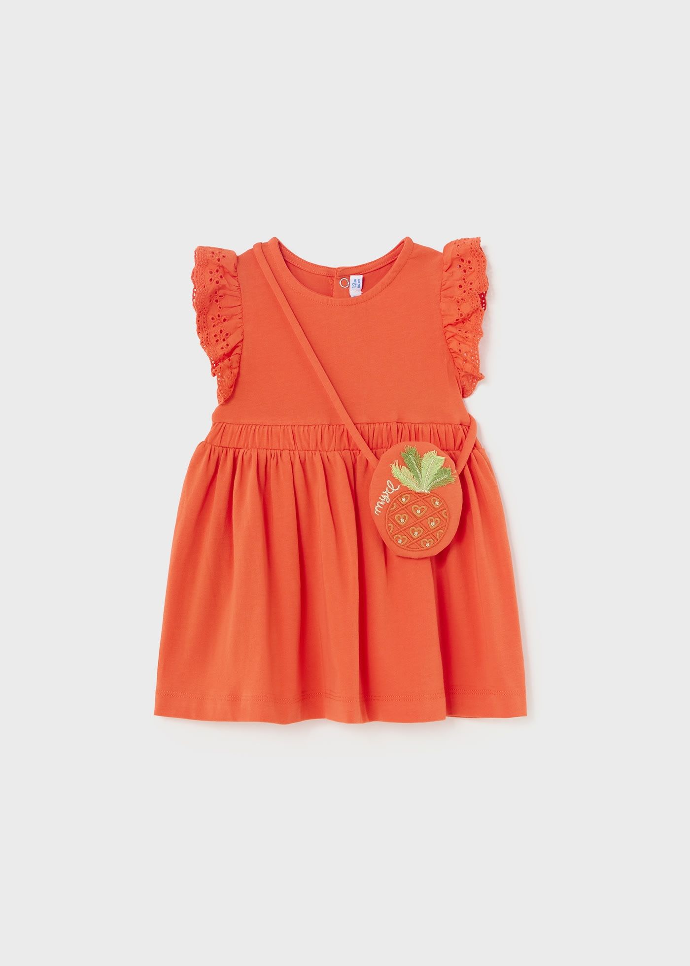 Baby Dress - Orange