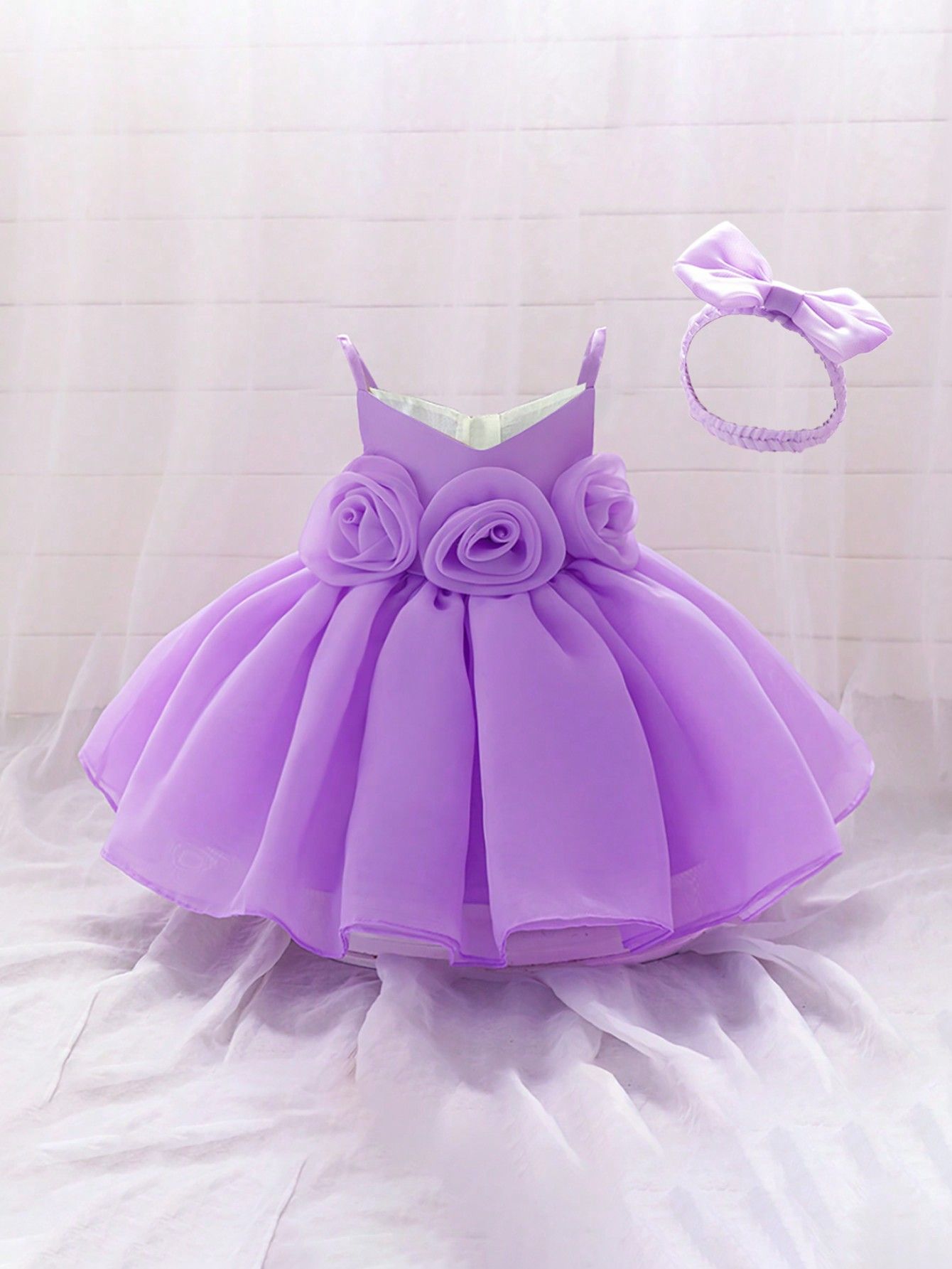 Baby Dress - Purple