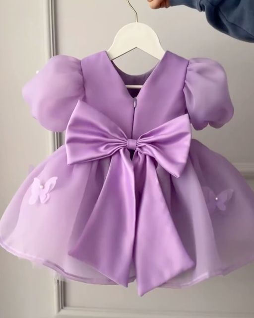 Baby Dress - Purple