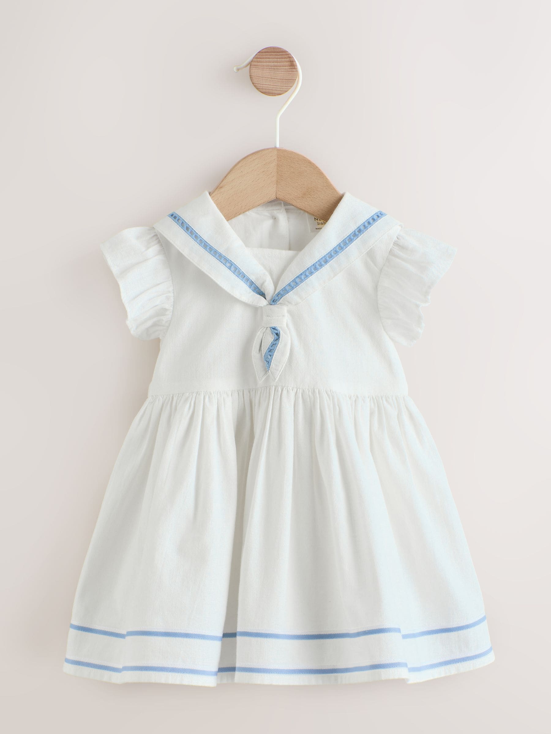 Baby Dress - White