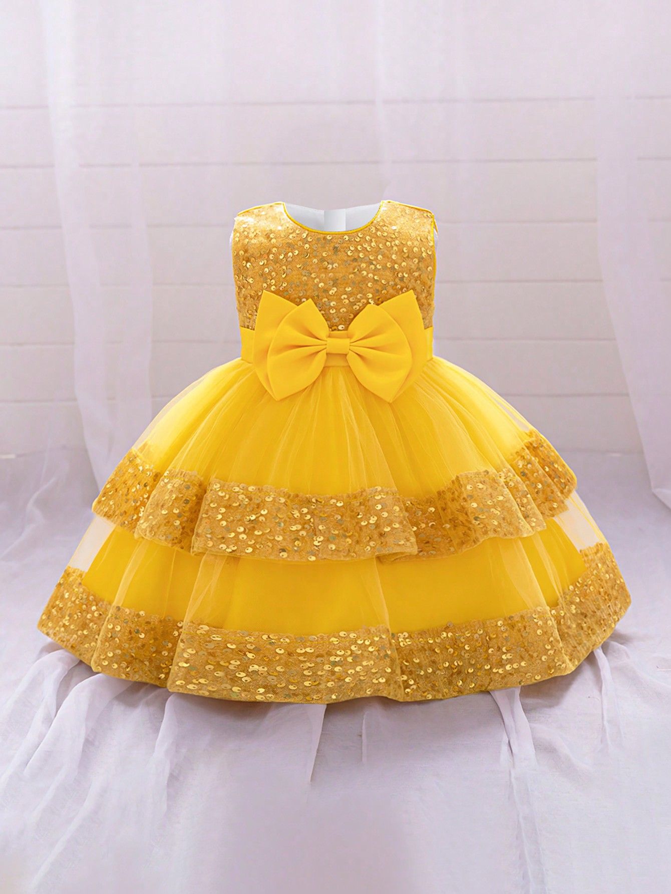 Baby Dress - Yellow