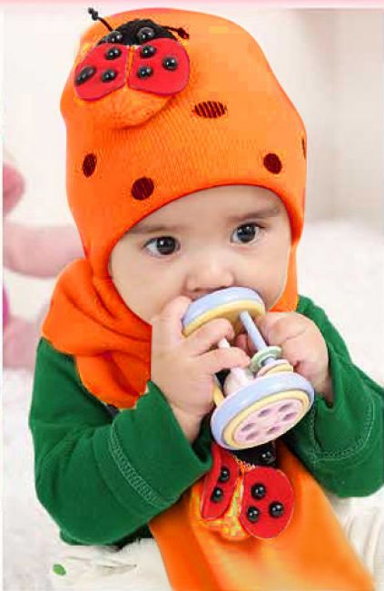 Baby Hat - Orange
