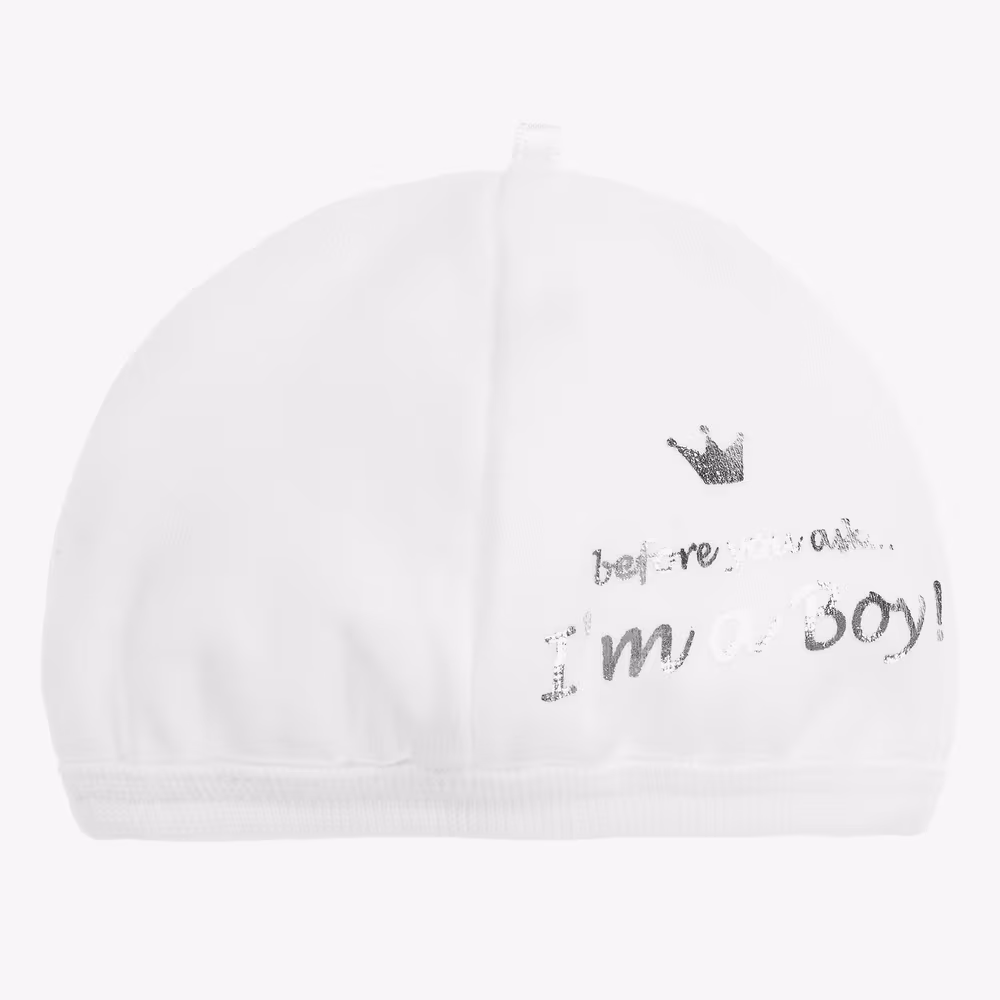 Baby Hat - White