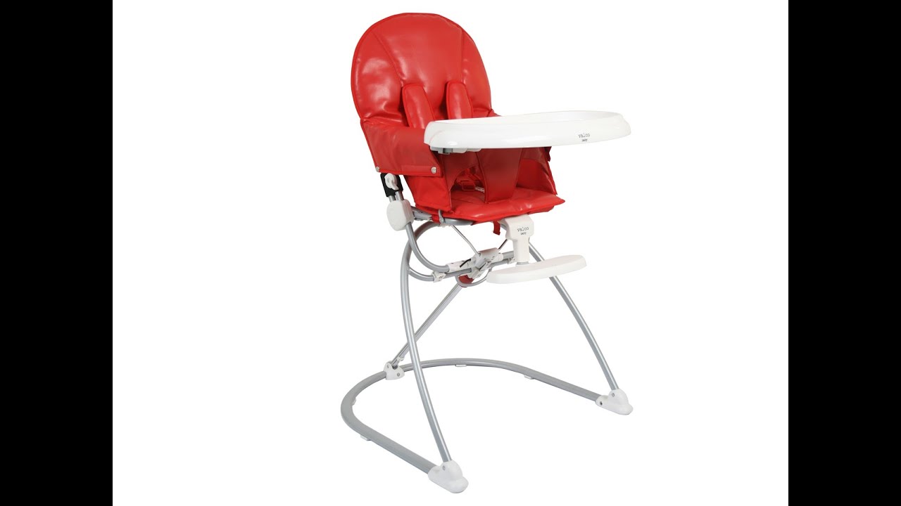 Baby High Chair - Red