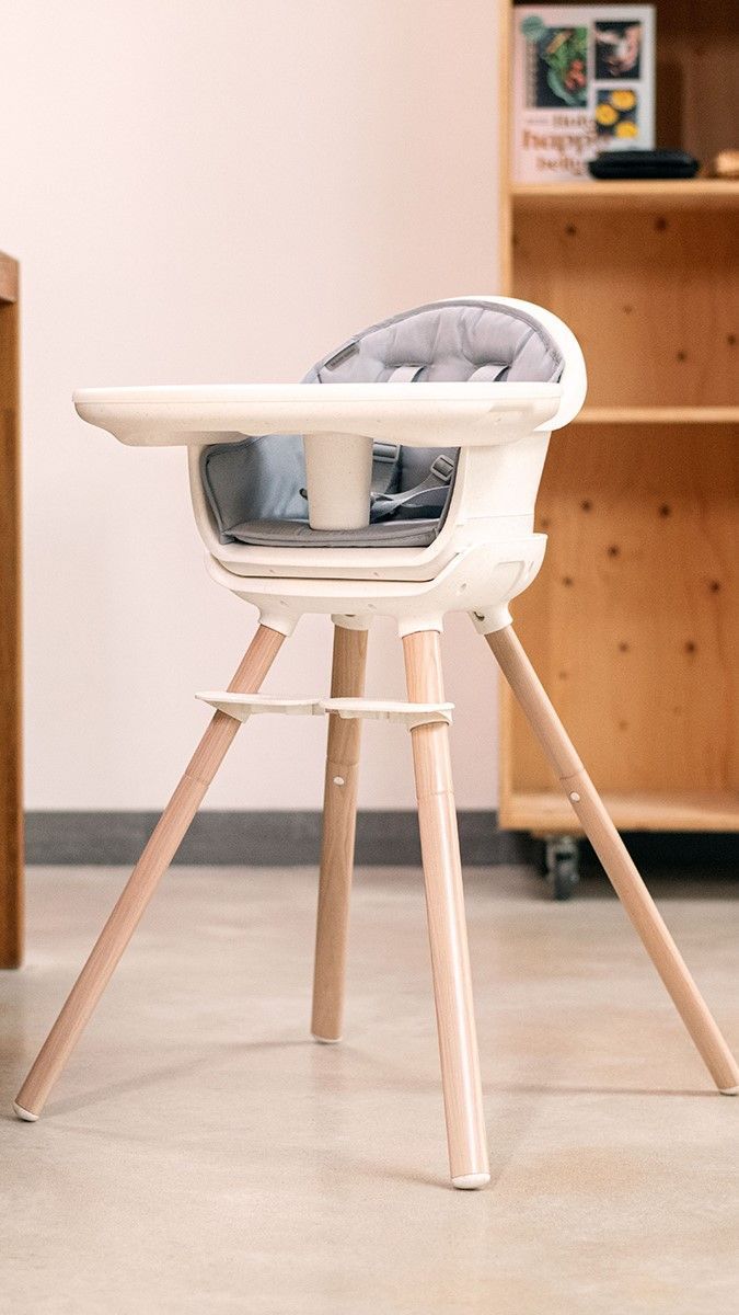 Baby High Chair - White